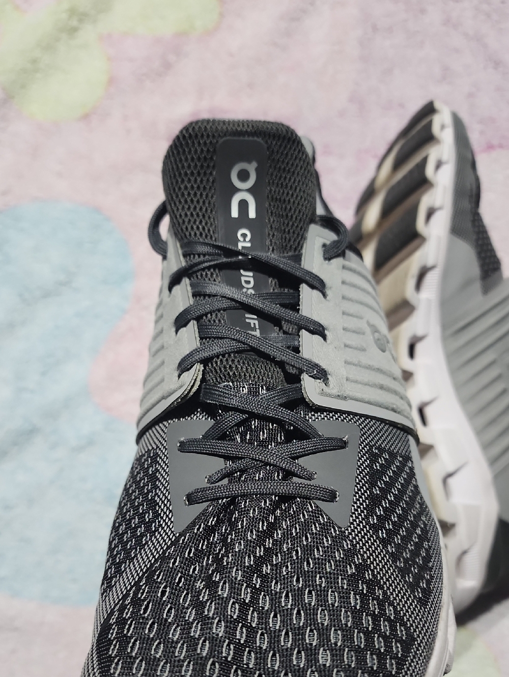 ON RUNNING Cloudswift Men/Adult shoe SZ 12.5 Athletics Rock/Slate - Picture 16 of 16